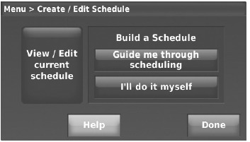 Honeywell - RTH9580 - Adjusting program schedules - Step 3 Adjusting program schedules - Step 3