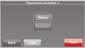 Honeywell - RTH9580 - Alternate wiring key (Heat Pump System) - Step 4 Alternate wiring key (Heat Pump System) - Step 4