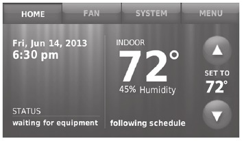 Honeywell - RTH9580 - Compressor protection Compressor protection