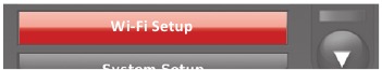 Honeywell - RTH9580 - Disconnecting your Wi-Fi network - Step 2 Disconnecting your Wi-Fi network - Step 2