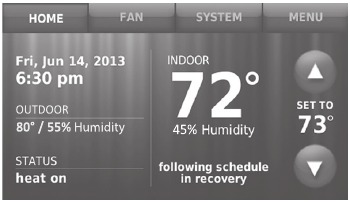 Honeywell - RTH9580 - Smart Response Technology Smart Response Technology