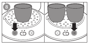 Philips - CSA220 - Brewing coffee - Step 2 Brewing coffee - Step 2