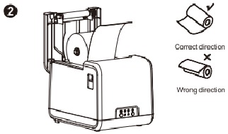 Rongta Technology - RP211 - Loading Paper Loading Paper