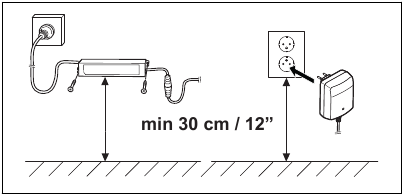 Husqvarna - AUTOMOWER 430XH - Installing the charging station Installing the charging station