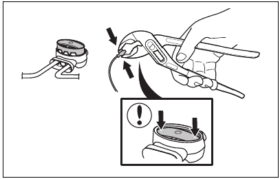 Husqvarna - AUTOMOWER 430XH - Installing the guide wire - Step 2 Installing the guide wire - Step 2
