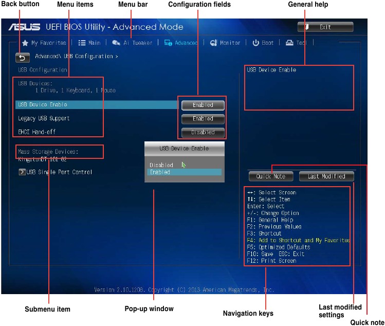 Asus - A55BM-K - Advanced Mode Advanced Mode