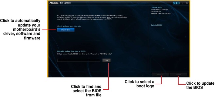 Asus - A55BM-K - EZ Update EZ Update