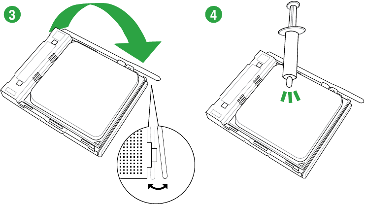 Asus - A55BM-K - Installing the APU - Step 2 Installing the APU - Step 2