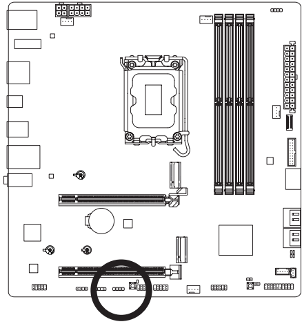 GIGABYTE - B760M AORUS ELITE X AX - LED_C (RGB LED Strip Header) LED_C (RGB LED Strip Header)