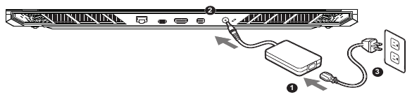 GIGABYTE - AORUS 17 BSF - Using Notebook for the First Time Using Notebook for the First Time