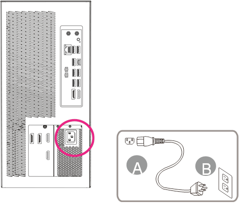 GIGABYTE - MODEL S - Connecting the Power Cord Connecting the Power Cord