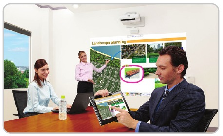 Epson - EB-760Wi - Connecting a mobile device - Step 2 Connecting a mobile device - Step 2