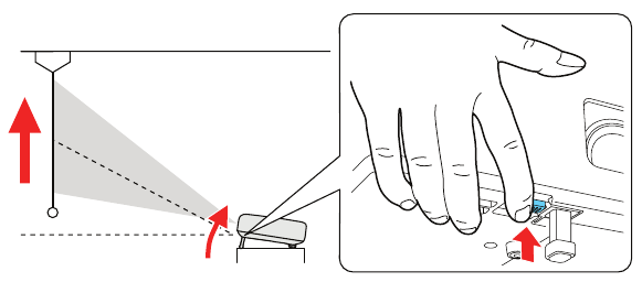 Epson - EF12 - Adjust the image - Step 1 Adjust the image - Step 1