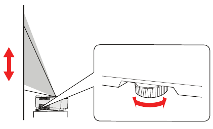 Epson - LS800BATV - Adjust the image - Step 1 Adjust the image - Step 1