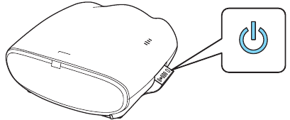Epson - PowerLite Pro Cinema LS10000 - Turn on your equipment - Step 2 Turn on your equipment - Step 2