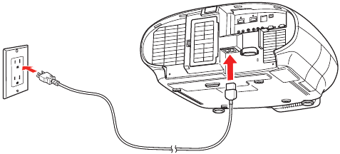 Epson - PowerLite Pro Cinema LS10000 - Turn on your equipment - Step 1 Turn on your equipment - Step 1