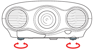 Epson - Pro Cinema LS10500 - Adjust the image - Step 1 Adjust the image - Step 1