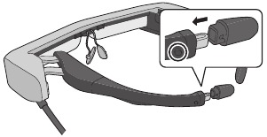 Epson - Moverio BT-35E - Replacing the Temple Grip - Step 3 Replacing the Temple Grip - Step 3