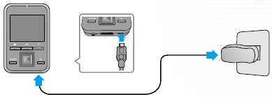 Epson - Moverio BT-100 - Charging the unit Charging the unit