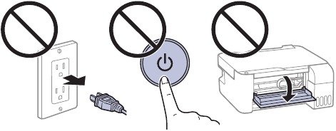 Epson - ET-2400 - Charging precaution Charging precaution