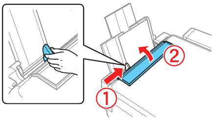 Epson - ET-2600 - Loading paper - Step 4 Loading paper - Step 4