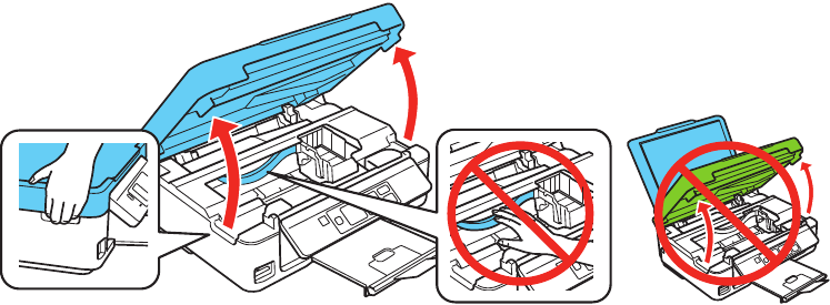 Epson - Small-in-One XP-300 - Install ink cartridges - Step 1 Install ink cartridges - Step 1