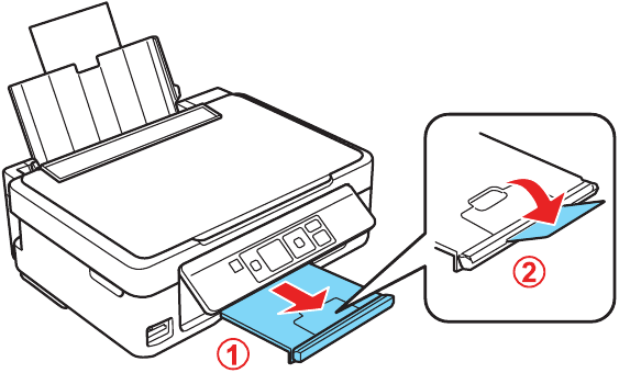 Epson - Small-in-One XP-300 - Load paper - Step 3 Load paper - Step 3