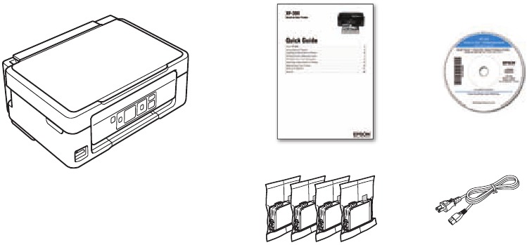 Epson - Small-in-One XP-300 - Unpack Unpack