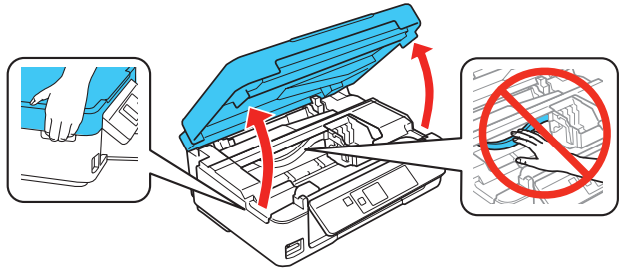 Epson - Small-in-One XP-330 - Install ink cartridges - Step 1 Install ink cartridges - Step 1