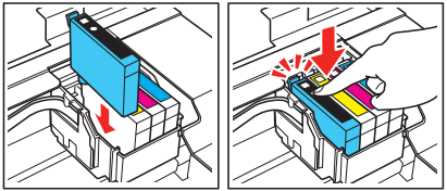 Epson - Small-in-One XP-330 - Install ink cartridges - Step 4 Install ink cartridges - Step 4