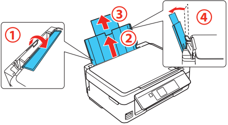 Epson - Small-in-One XP-330 - Load paper - Step 1 Load paper - Step 1