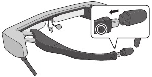 Epson - Moverio BT-350 - Replacing the Temple Grip - Step 2 Replacing the Temple Grip - Step 2