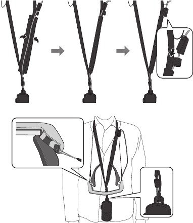 Epson - Moverio BT-350 - Using the Neck Strap Using the Neck Strap
