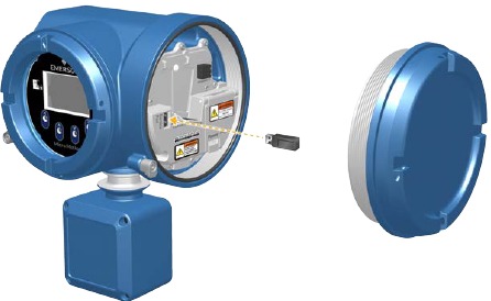 Emerson - Micro Motion 5700 - Available service port connection Available service port connection