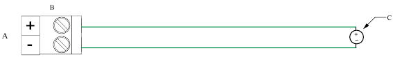 Emerson - Micro Motion 5700 - Wire the Discrete Input - Step 2 Wire the Discrete Input - Step 2