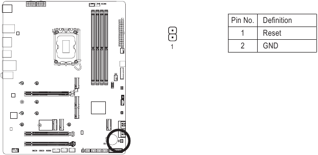 GIGABYTE - Z790 AORUS PRO X - RST RST