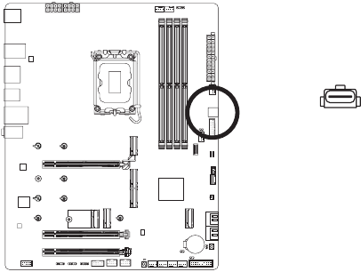 GIGABYTE - Z790 AORUS PRO X - USBDP USBDP