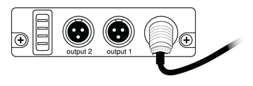 Shure - ADX5D - Connecting a Power Supply Connecting a Power Supply