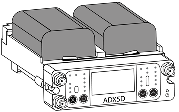 Shure - ADX5D - TA3 Backplate - ADX5BS-L TA3 Backplate - ADX5BS-L
