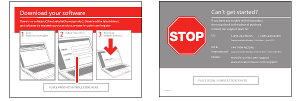 Focusrite - Forte - Software Installation Software Installation