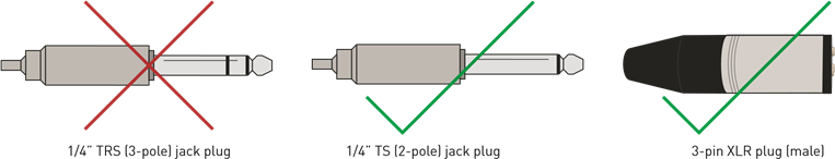 Focusrite - iTrack One Pre - Plugs Plugs