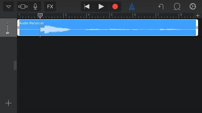 Focusrite - iTrack One Pre - Using iTrack One Pre with GarageBand - Step 3 Using iTrack One Pre with GarageBand - Step 3