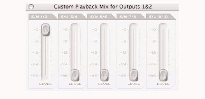 Focusrite - Saffire - Session Management & Advanced Settings Software - Balancing tracks Session Management & Advanced Settings Software - Balancing tracks