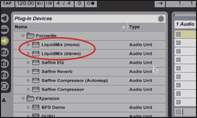 Focusrite - Liquid Mix 16 - Applying Compression and EQ within the sequencer Applying Compression and EQ within the sequencer