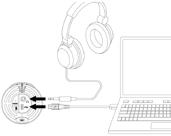 Shure - MV5C - Listening Through the Headphone Output Listening Through the Headphone Output