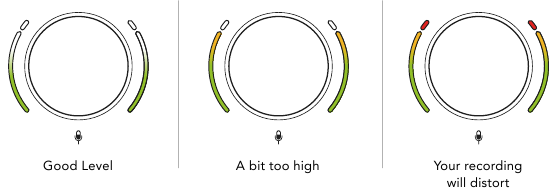 Focusrite - Vocaster Two - Manual gain adjustment Manual gain adjustment