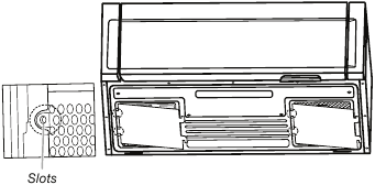 Whirlpool - WML55011HS - Replacing charcoal filter - Step 3 Replacing charcoal filter - Step 3