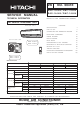 Hitachi RAC-14JH4 Service Manual