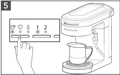 KitchenAid - KES6403 - GETTING STARTED - Step 5 GETTING STARTED - Step 5