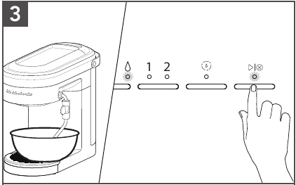 KitchenAid - KES6403 - SET UP OF GROUP HEAD DESCALING - Step 3 SET UP OF GROUP HEAD DESCALING - Step 3